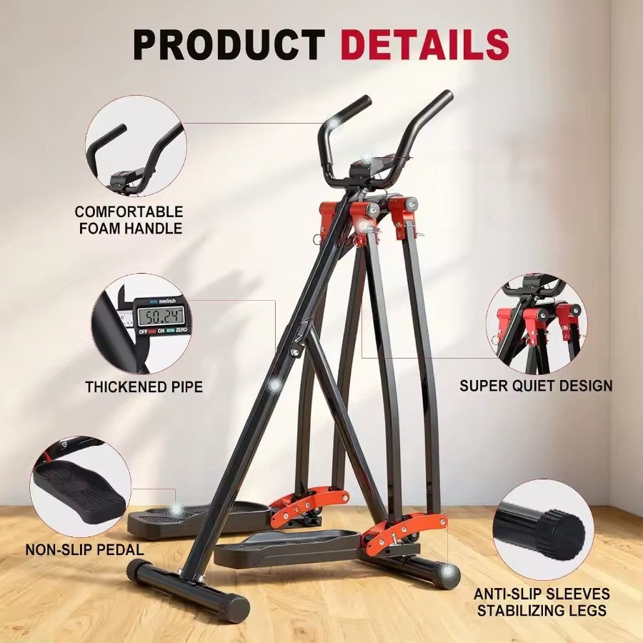 Foldable Air Walker Exercise Machine