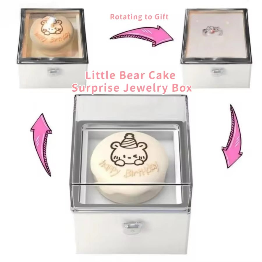 Surprise Rotating Bear Gift Box (Without Jewelry)
