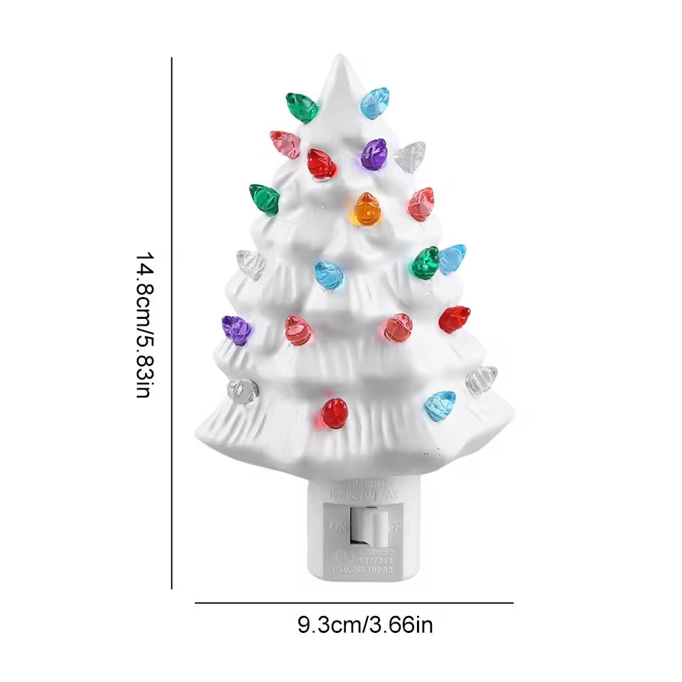 Wall Plug Christmas Tree