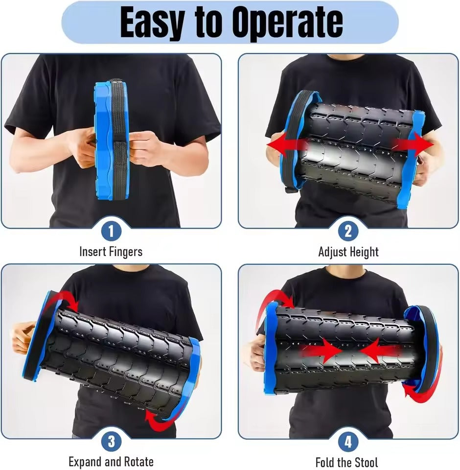 Portable Telescopic Folding Stool