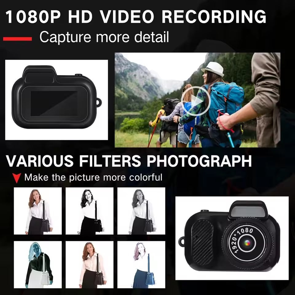 Mini Pixel Camera + 16gb SD Card
