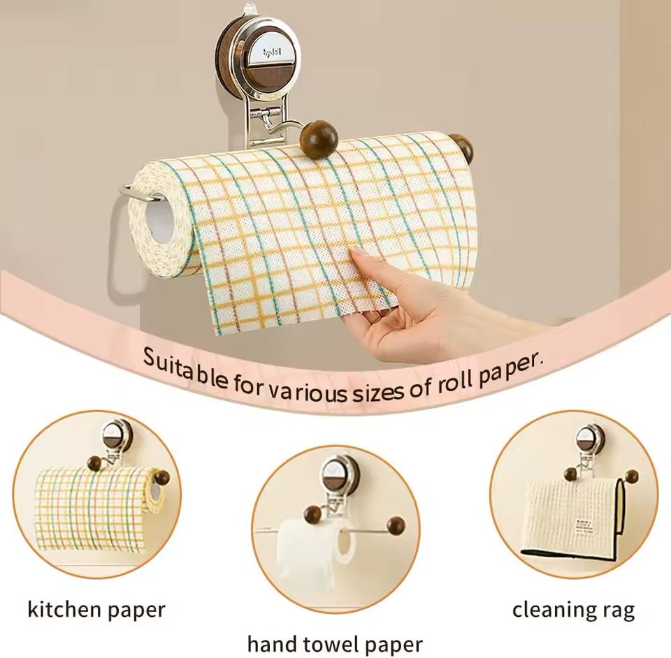 Suction Hanging Paper Towel Holder