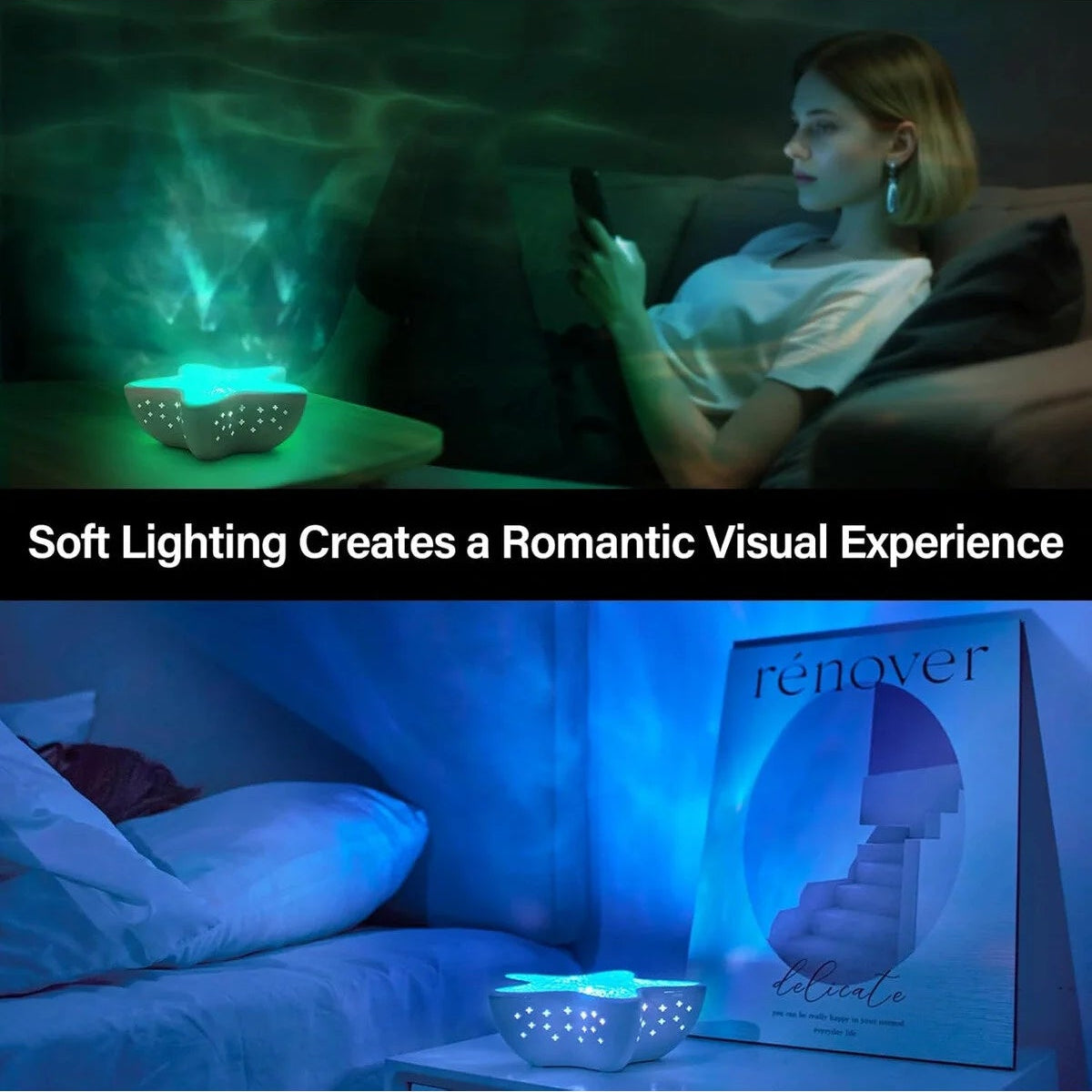 Starfish Projection Lamp