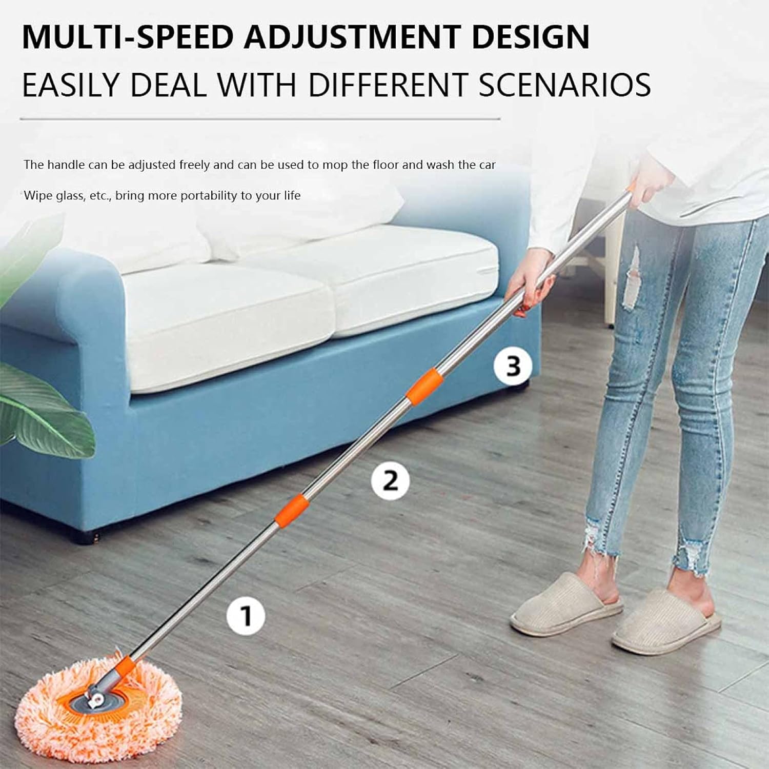 Sunflower Rotatable Mop