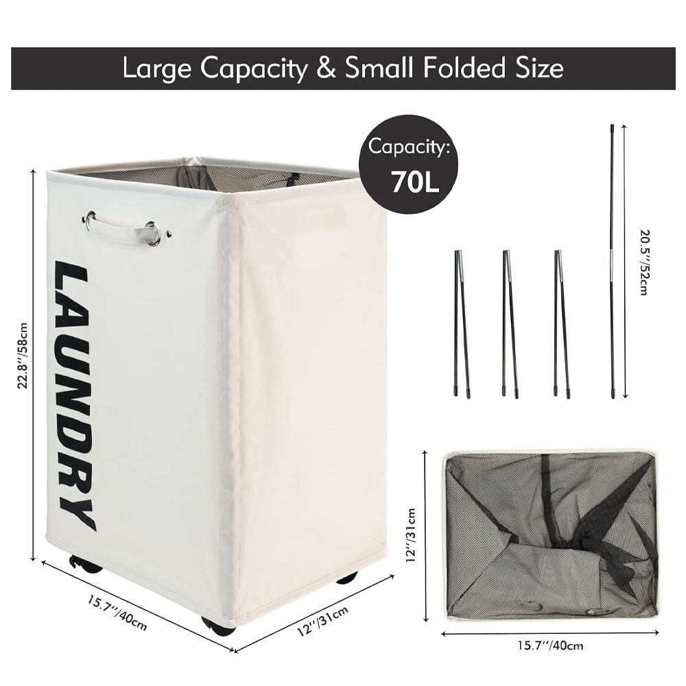 Rolling Laundry Basket