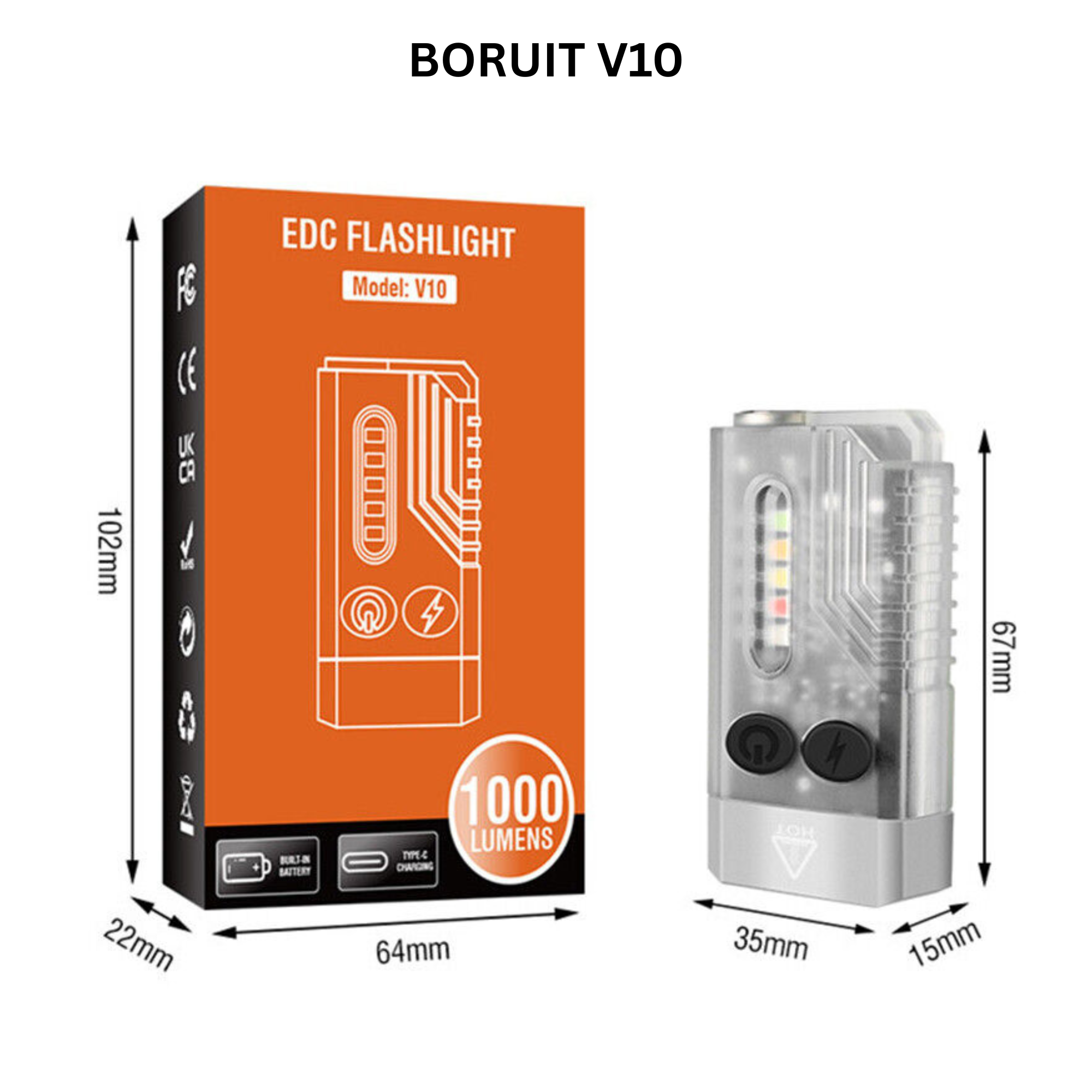 Boruit Flashlights