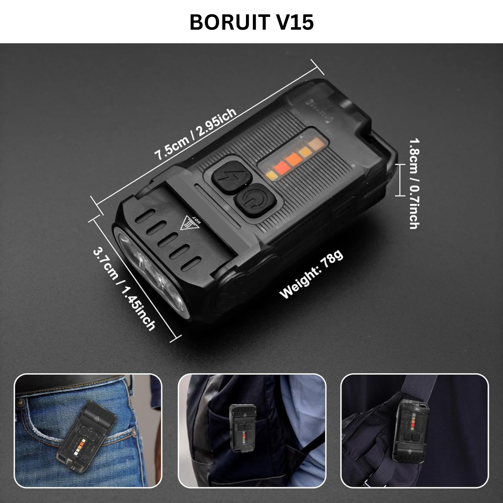 Boruit Flashlights