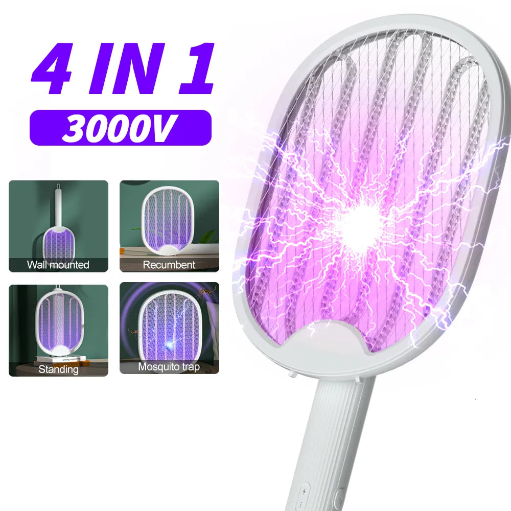 UV Light Electric Mosquito Racket