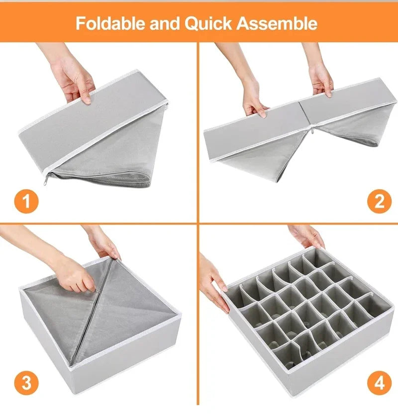 Drawer Clothes Organizer (Set of 4)