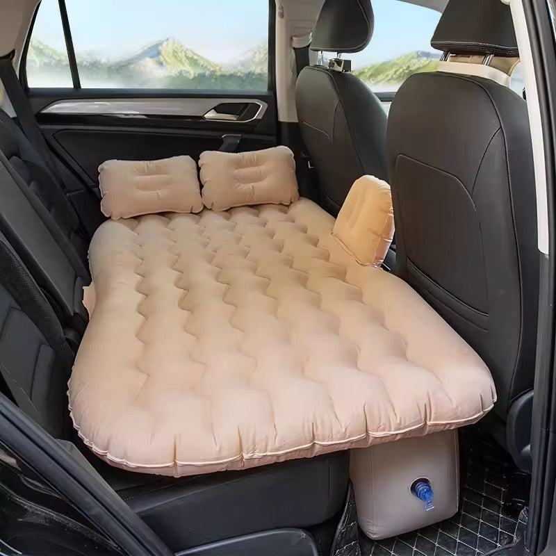 Inflatable Car Mattress with Pillows