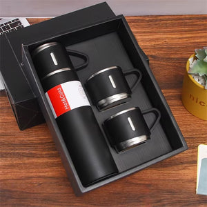 500ml Vacuum Insulated Bottle + 3 cups