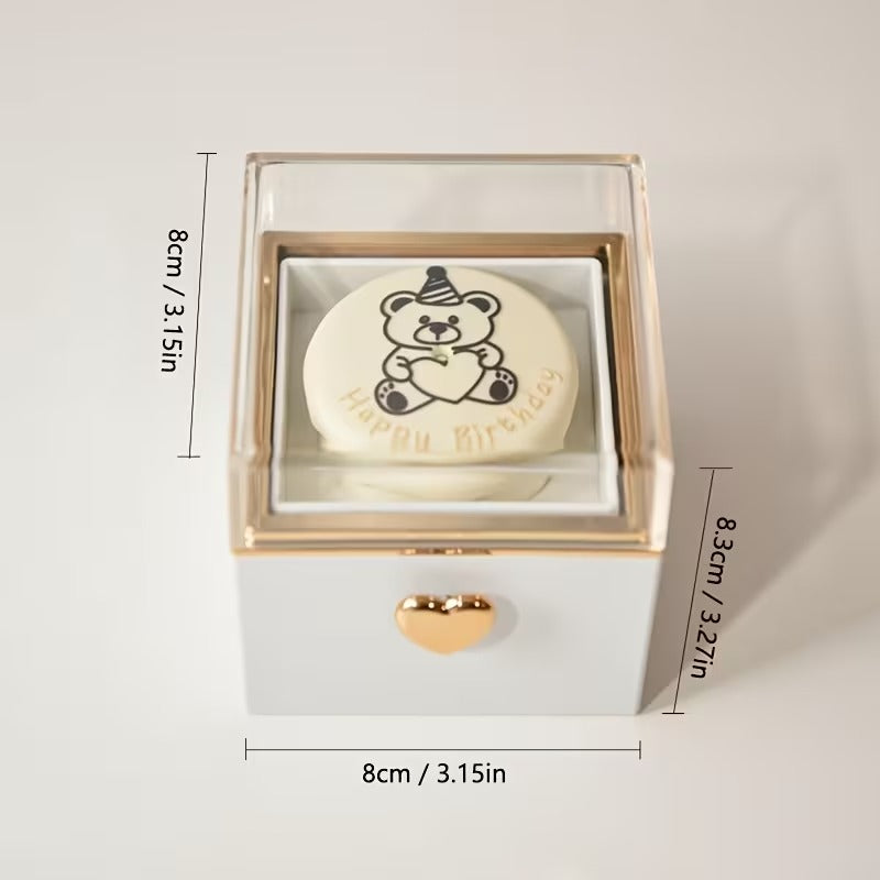Surprise Rotating Bear Gift Box (Without Jewelry)