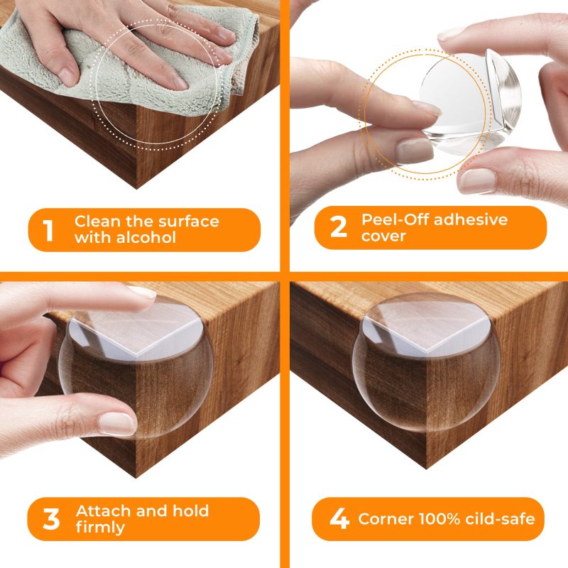 Table Corner Cover (4 Pieces)