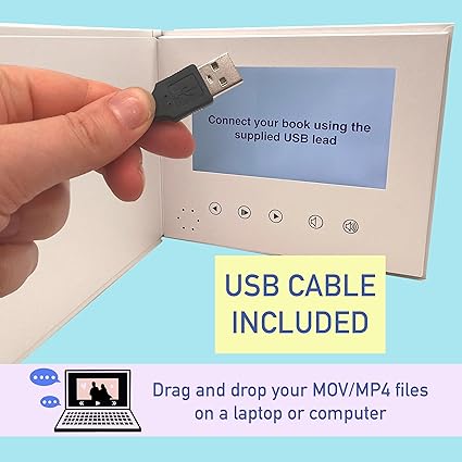 Linen Video Memory Book