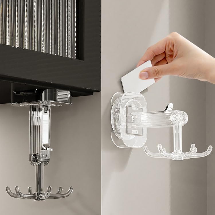 6-Claw Rotating Suction Hook