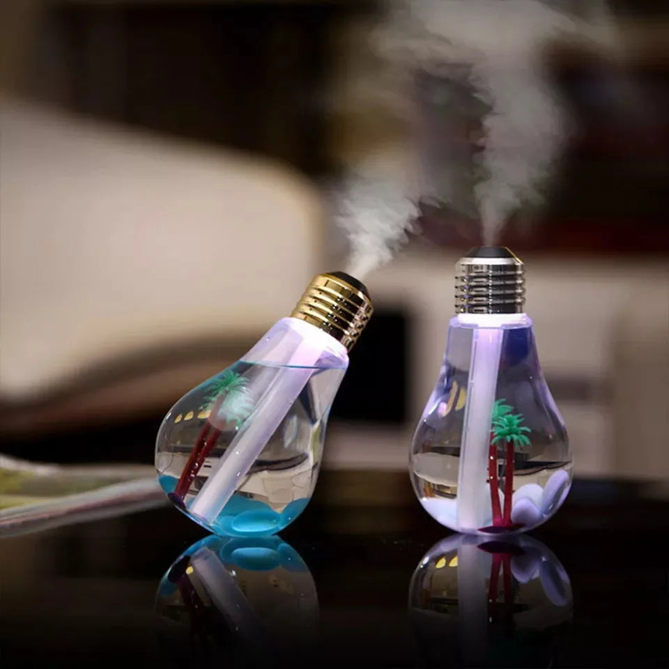 LED Light Bulb Humidifier