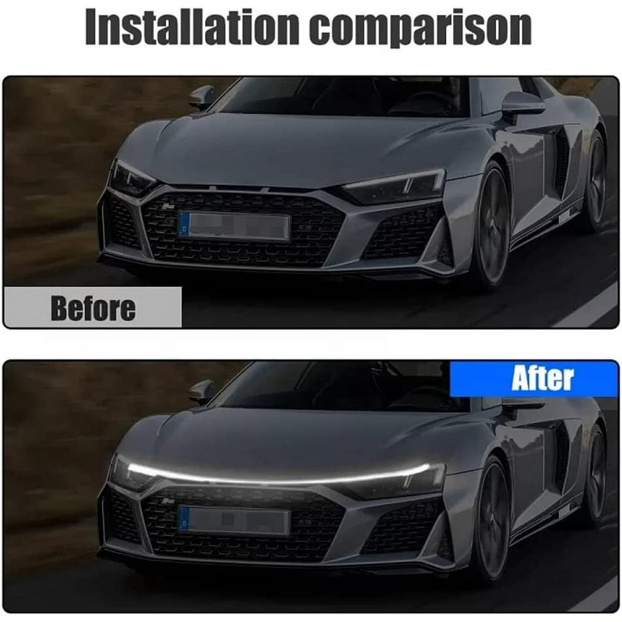 Car Hood LED Strip Lights