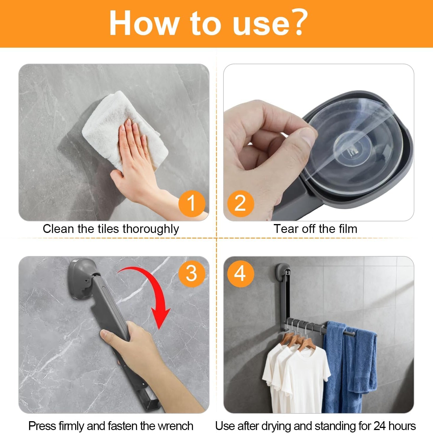Extendable Wall Clothes Hook