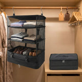 Foldable Hanging Travel Shelves Organizer