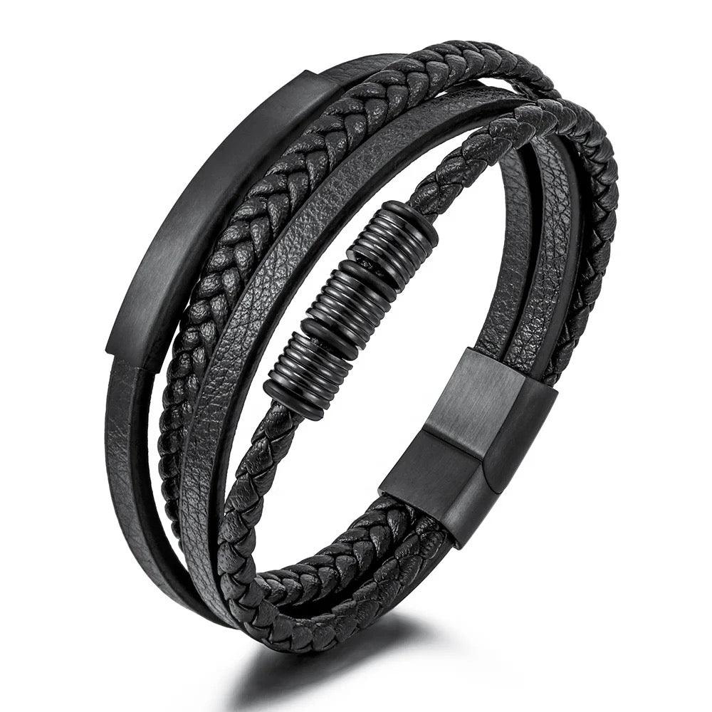 Personalized Leather Bracelet - 961stores