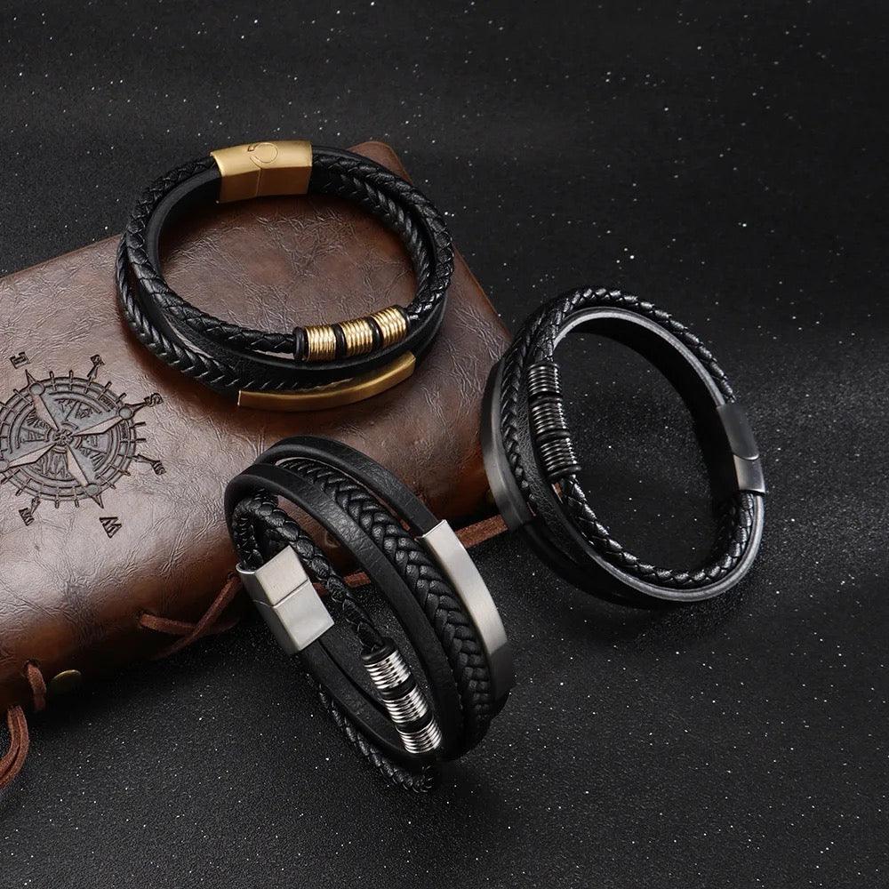 Personalized Leather Bracelet - 961stores
