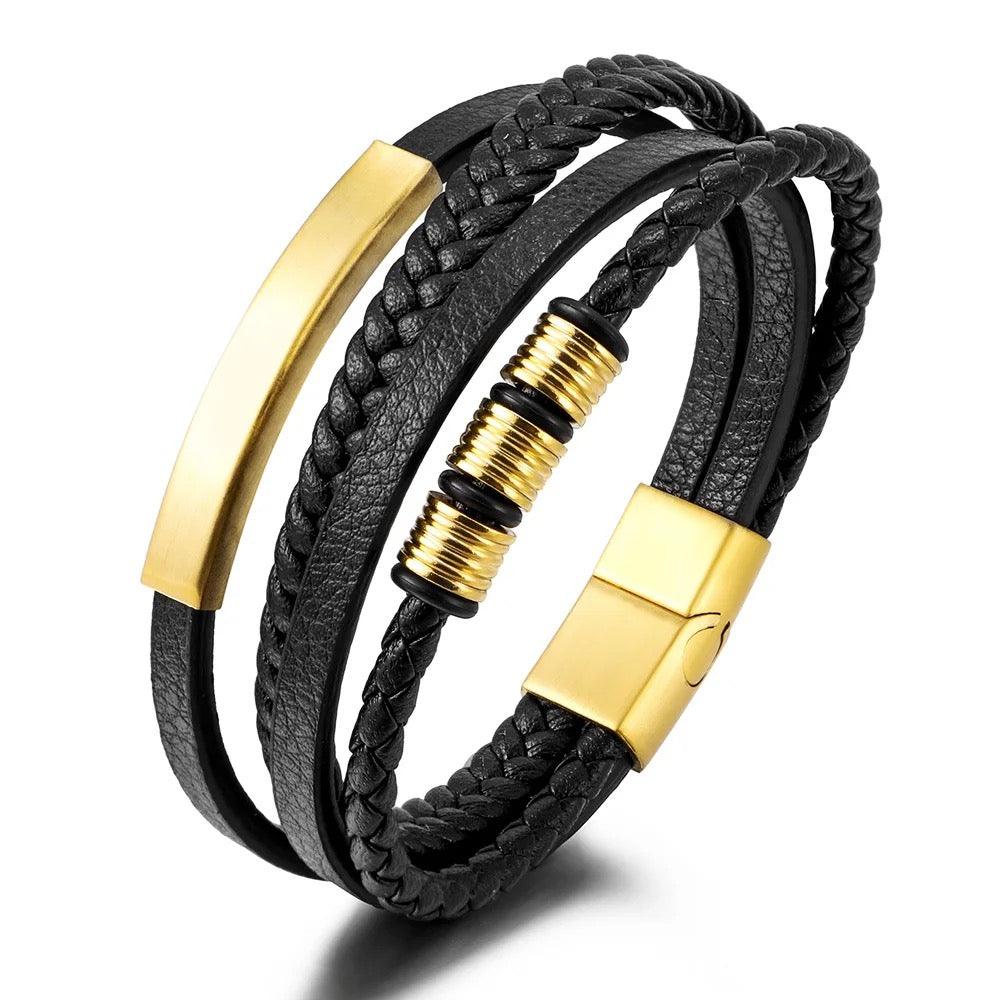 Personalized Leather Bracelet - 961stores