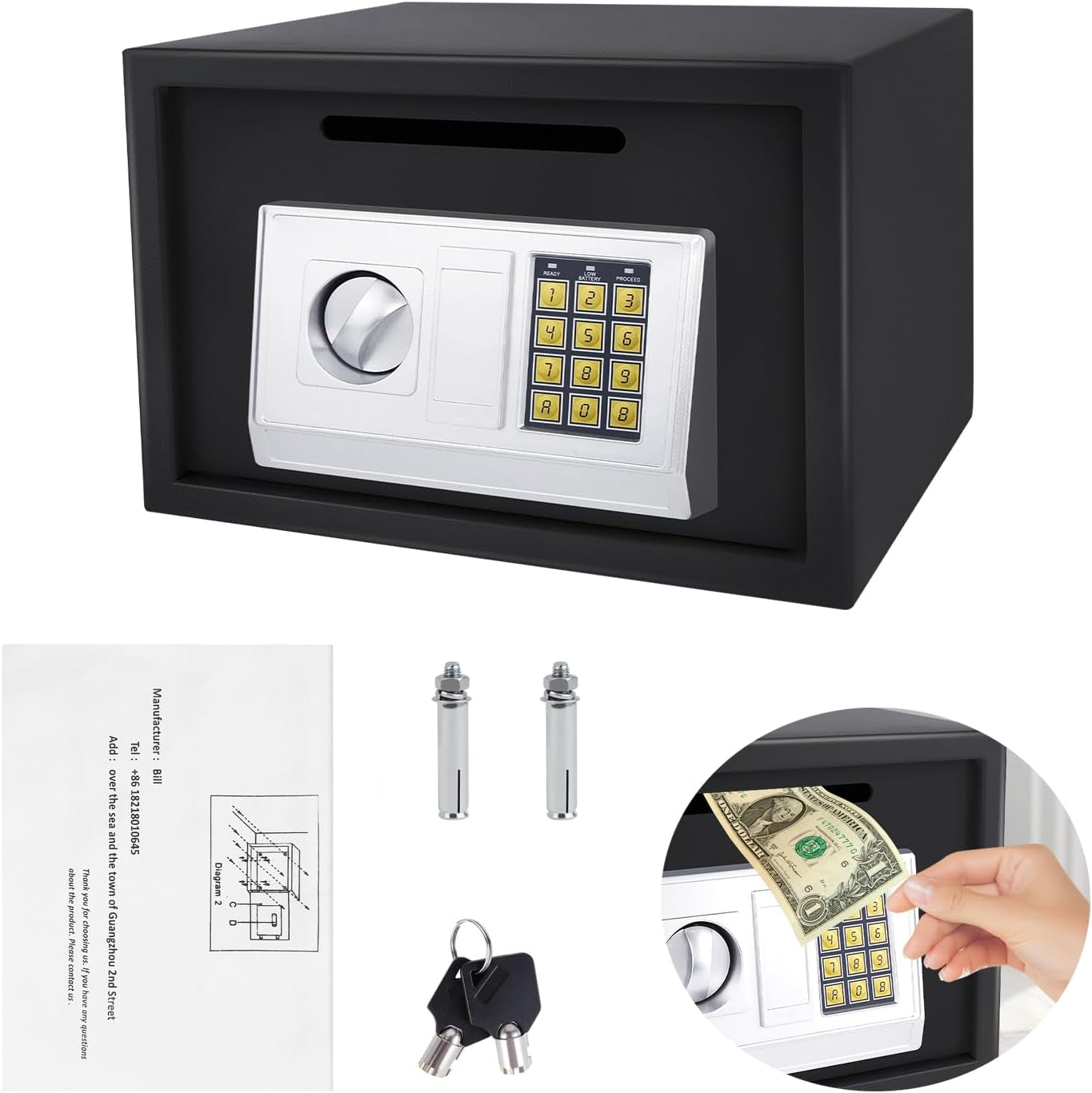 Digital Lock Safe Box
