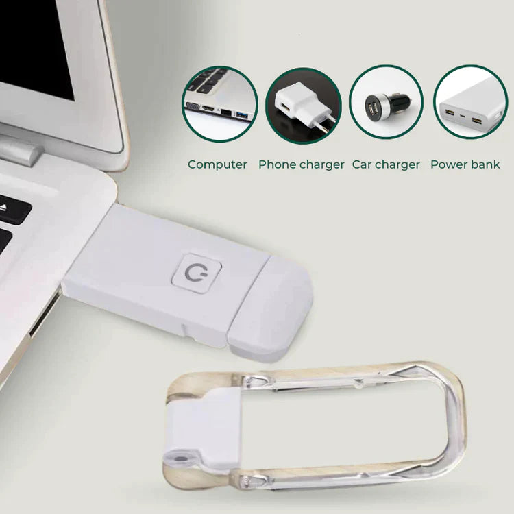 Rechargeable Book Light Clip