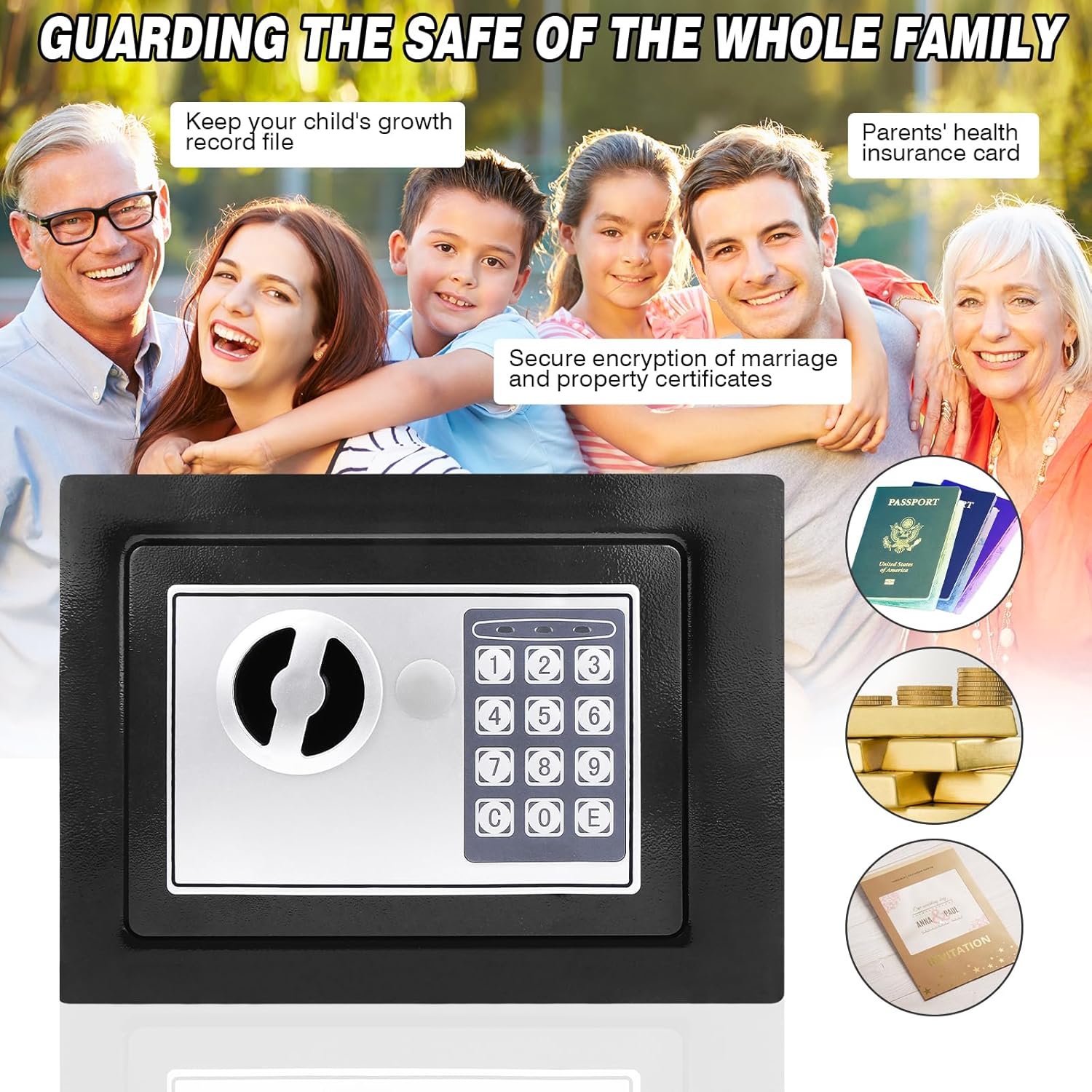 Smart Lock Safe Box
