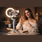 Smart Phone Gimbal with Fill Light