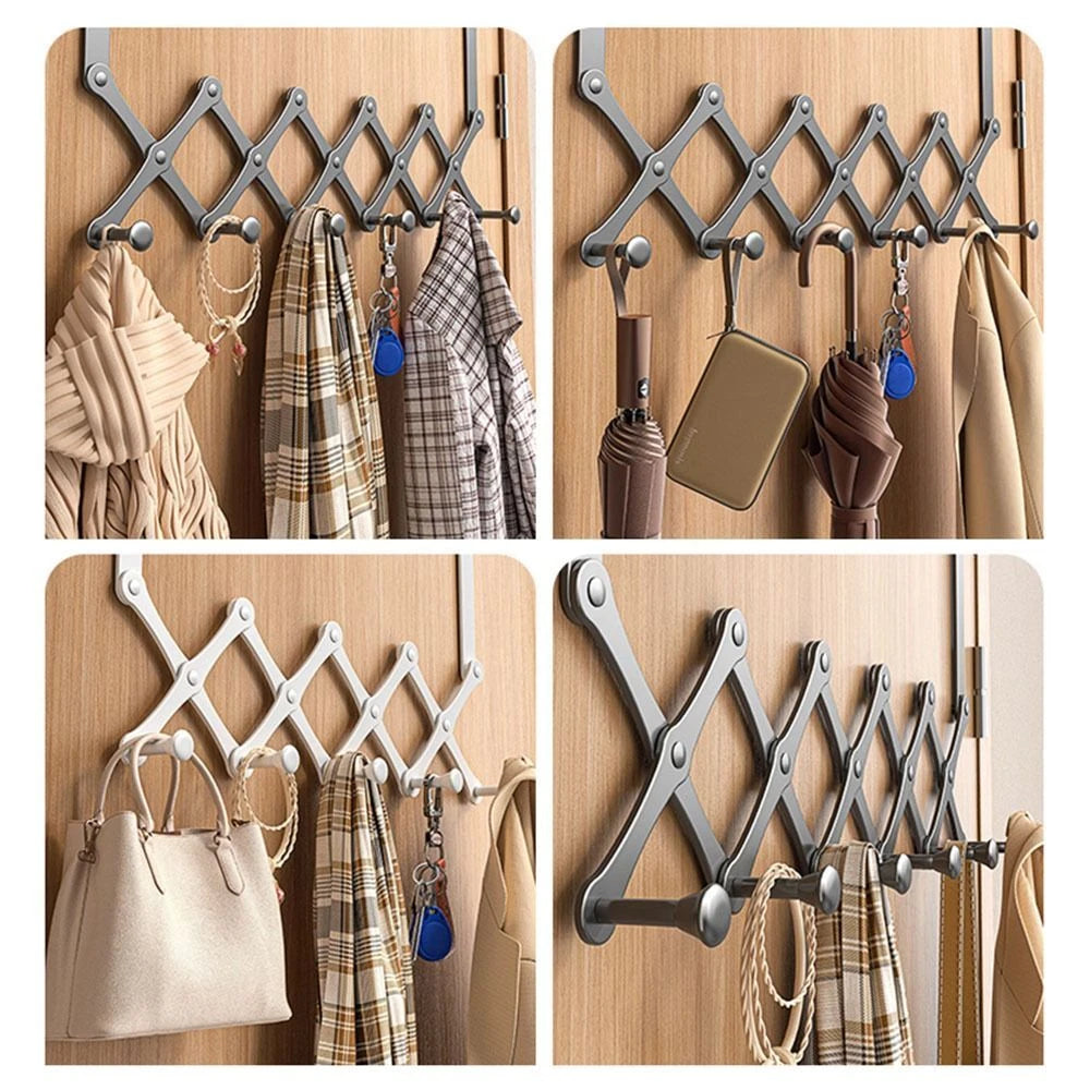 Retractable Door-Mounted Organizer