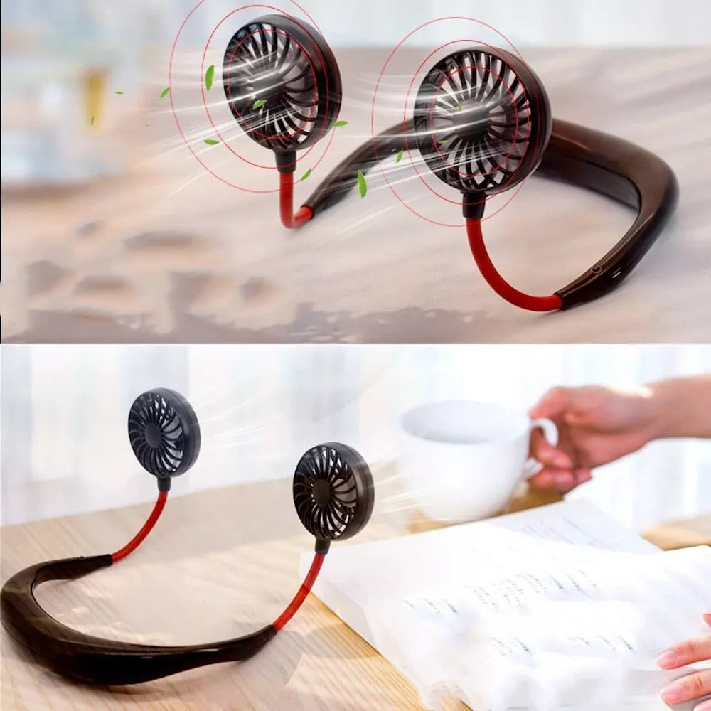 Rechargeable Neck Fan
