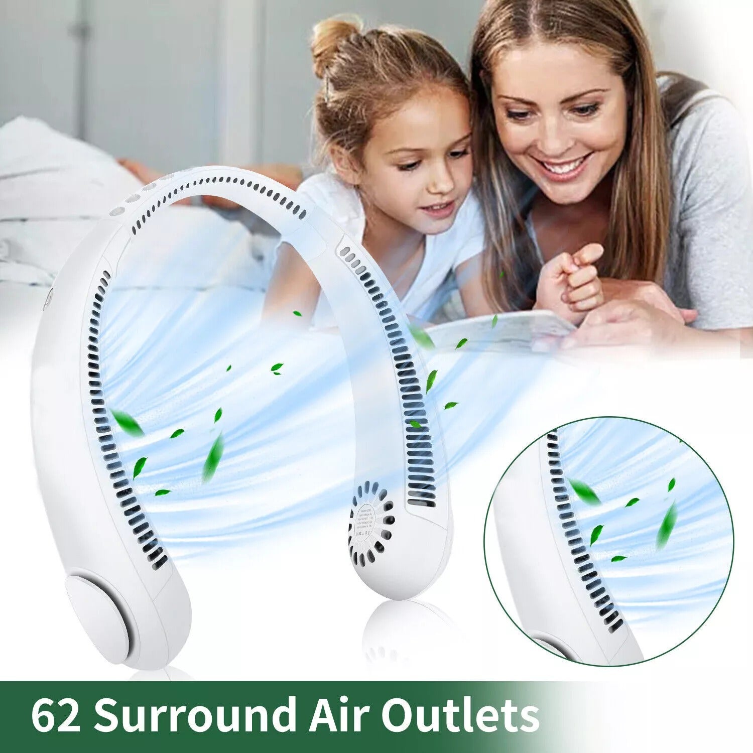 Bladeless Portable Neck Fan