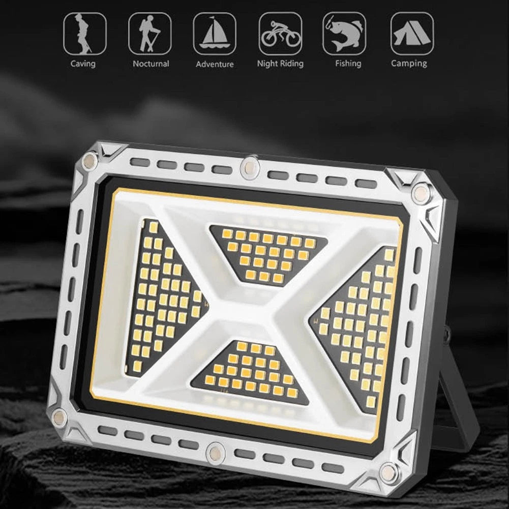 Rechargeable LED Floodlight + 4 Color Lenses