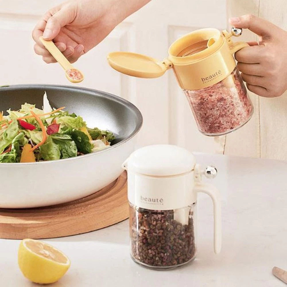 Glass Spice Storage Jars