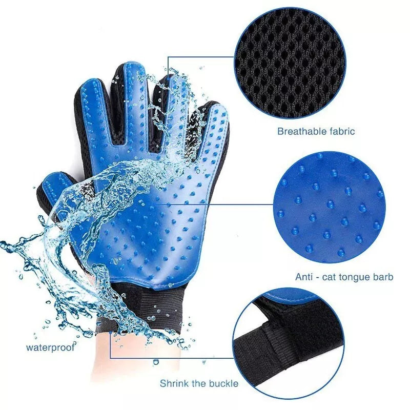 Pet Brush Gloves (1 Pair)