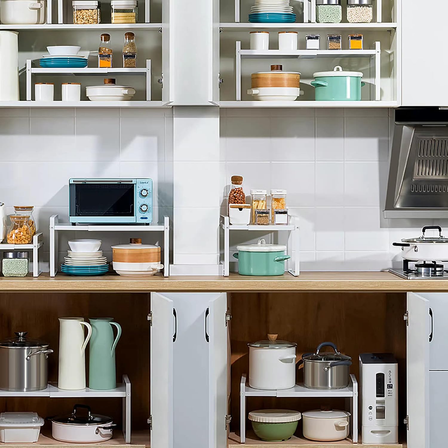 Expandable Cabinet Shelf Organizer