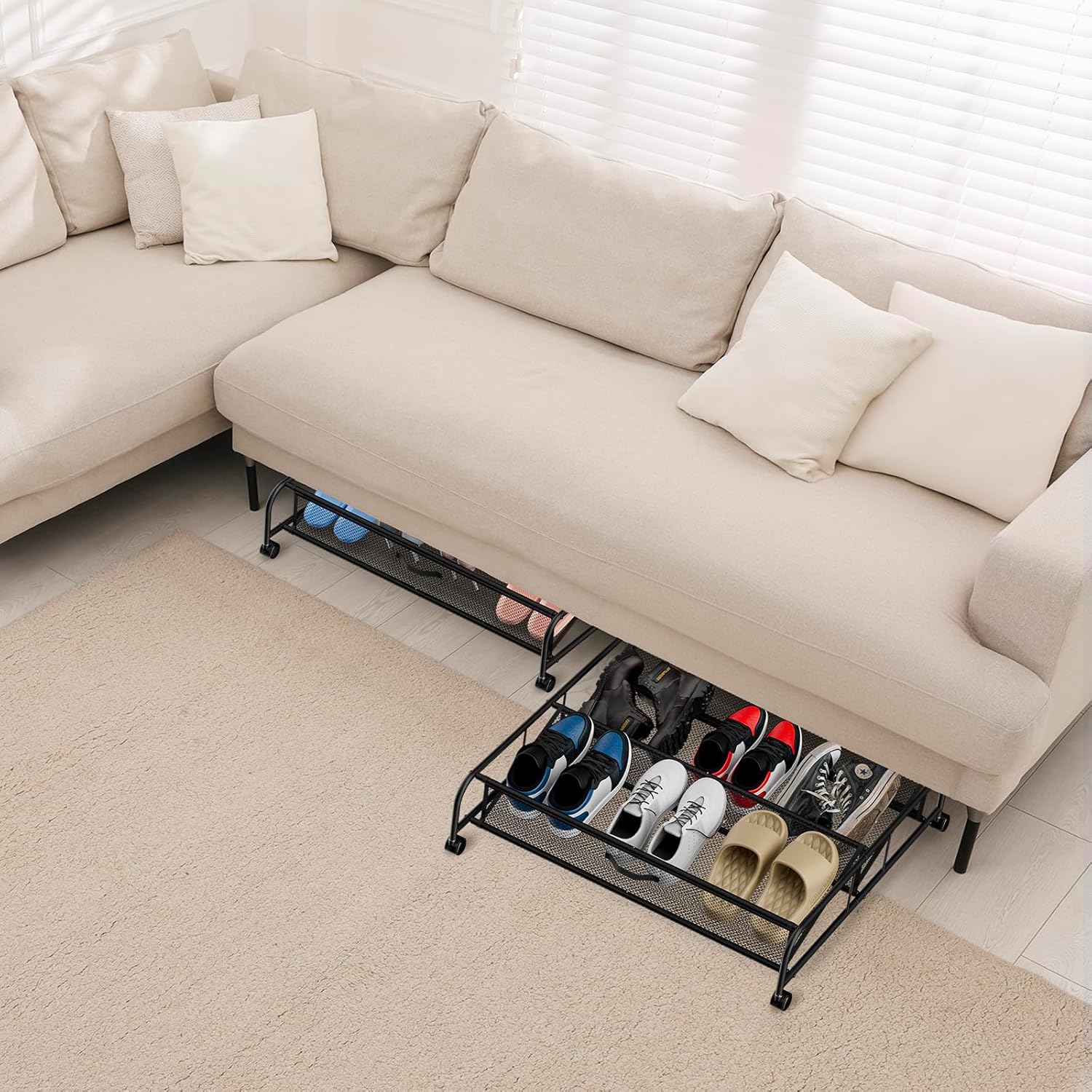 Under Bed Shoe Storage