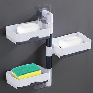 3-Layer Rotatable Soap Holder