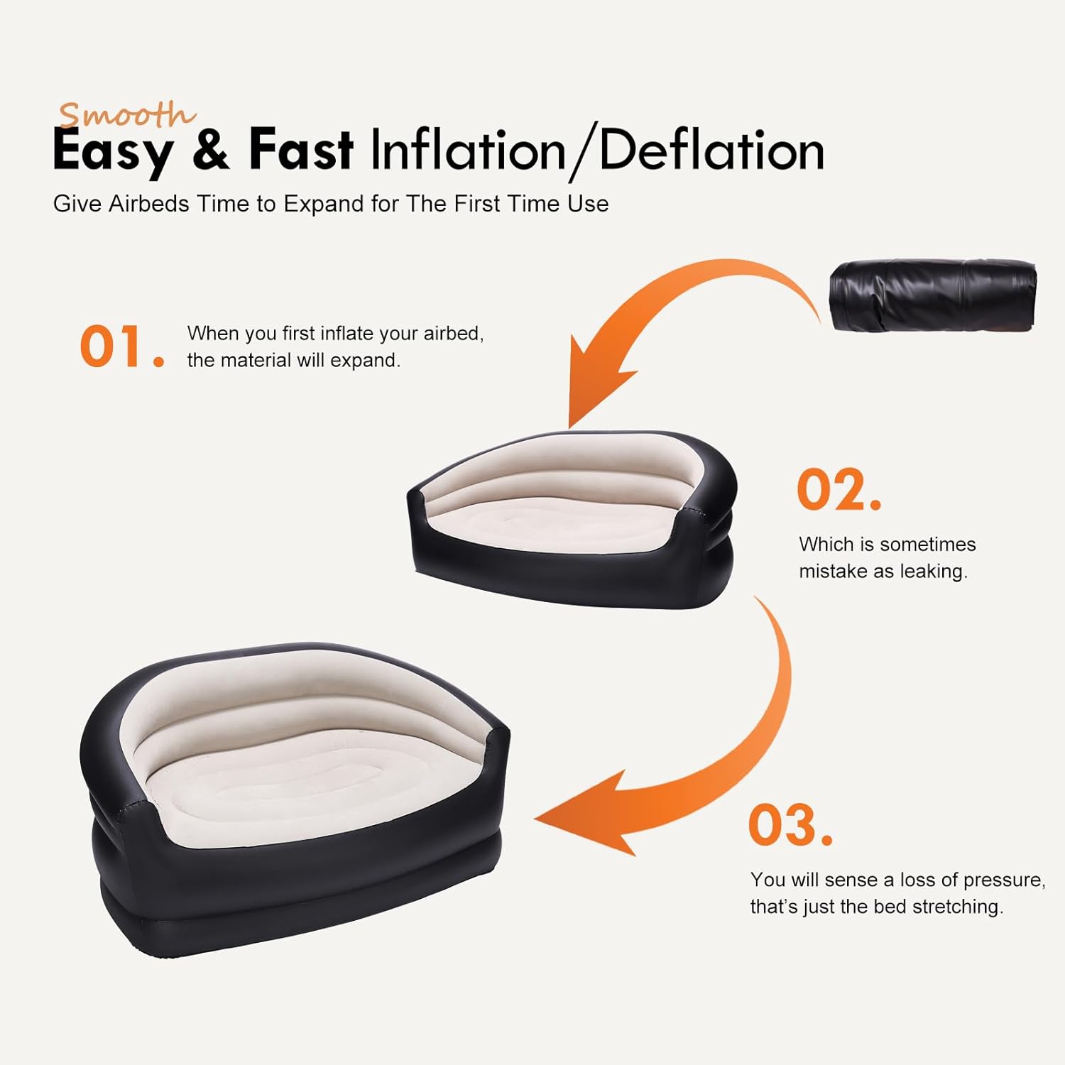 Inflatable Double Sofa