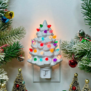 Wall Plug Christmas Tree