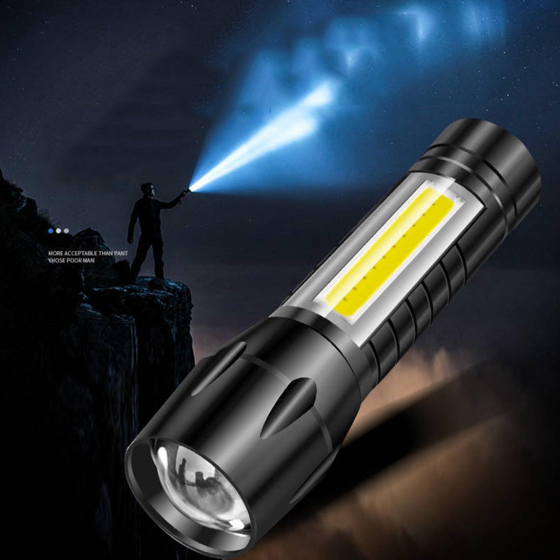 Rechargeable Waterproof LED Mini Torch - 961stores