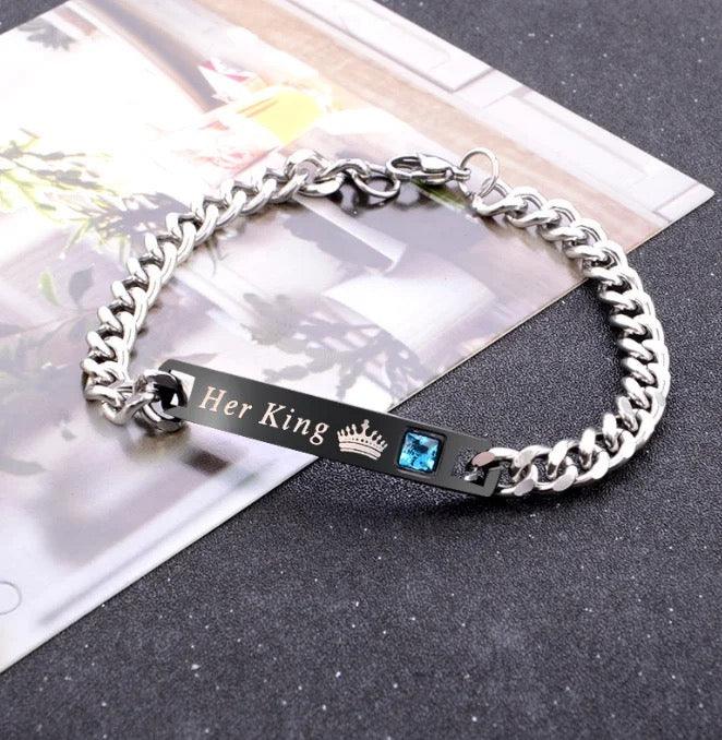Her king and His Queen Bracelets - 961stores