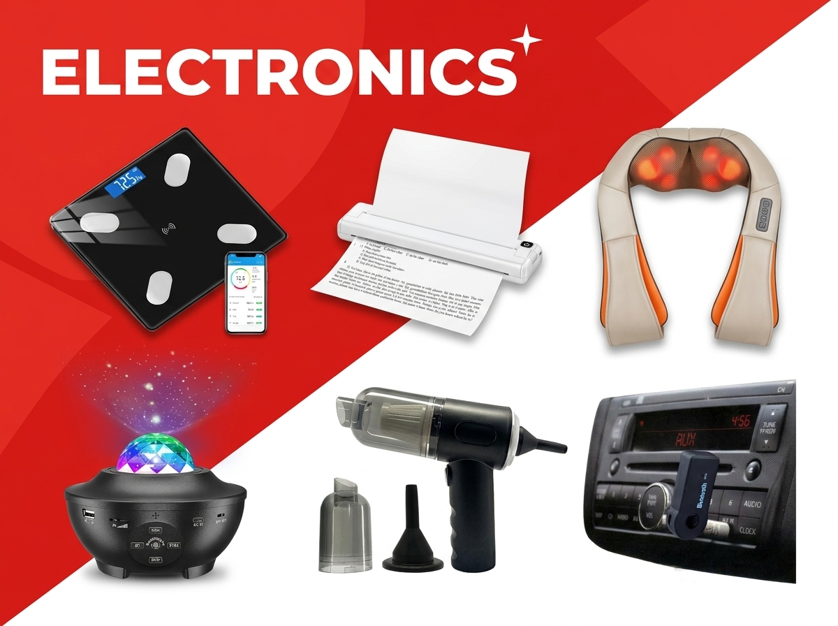 Electronics collection banner