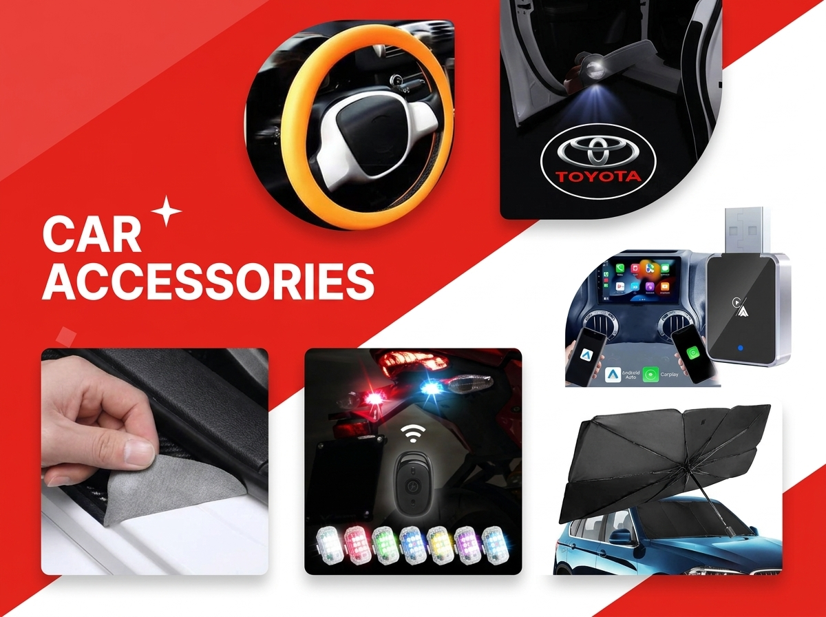 Car Accessories collection banner