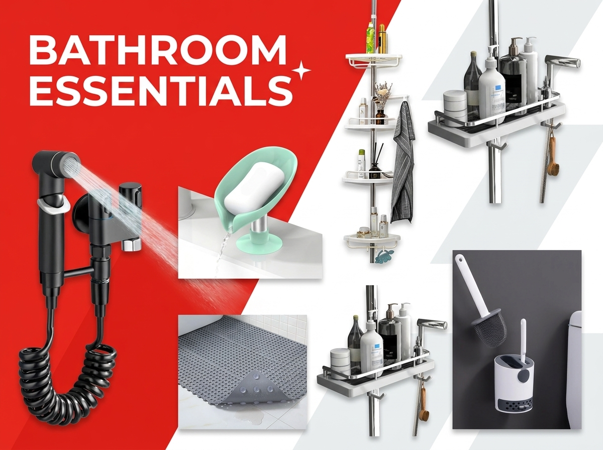 Bathroom Essentials collection banner