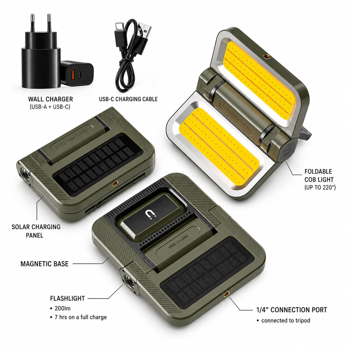 Rechargeable Solar Light