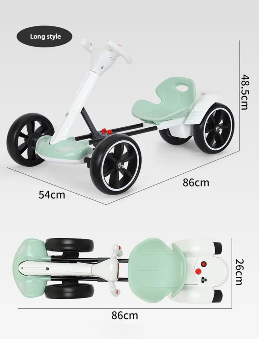 Electric Go-Kart for Kids with Remote