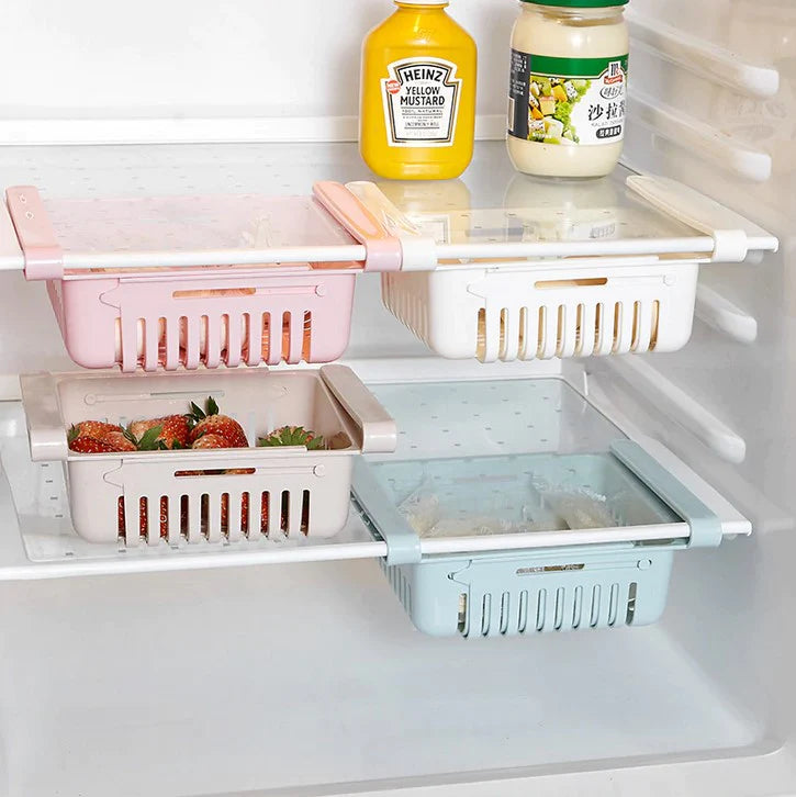 Fridge Space Saver Baskets (set of 2)