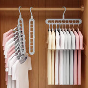 9-Holes Space Saving Hangers